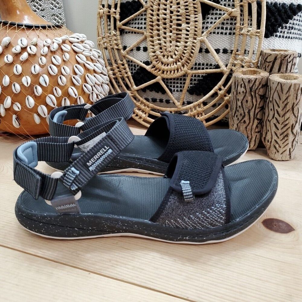 EUC Merrell Bravada Sandal Quantum Grip Black Water Sport Outdoors Womens 11/42